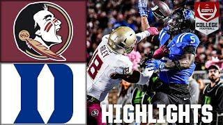 Florida State Seminoles vs. Duke Blue Devils | Full Game Highlights | ESPN College Football