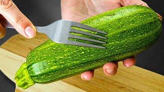 Ich brate keine Zucchini mehr! Unglaublich leckeres und einfaches Rezept für Zucchini zum Abendessen