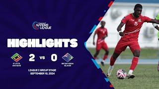 St. Kitts & Nevis vs British Virgin Islands | 2024/25 Concacaf Nations League | Group Stage