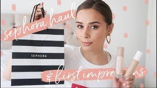 SEPHORA HAUL + FIRST IMPRESSIONS | Hello October