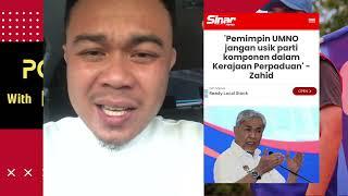 VIRAL !! ZAHID PERTAHAN PMX ANWAR IBRAHIM , ZAHID TEGUR PEMIMPIN MUDA UMNO !!