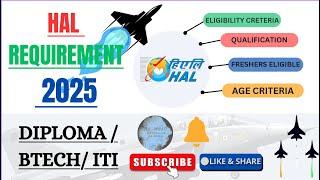 HAL Aircraft Technician सरकारी नौकरी  Salary: ₹57,000/+ | HAL New Recruitment 2025| HAL Diploma Job