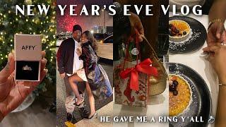 THE BEST NEW YEAR’S EVE VLOG  I SAID YES  + GRWM + FULL ROMANTIC SURPRISE DATE NIGHT & MUCH MORE !