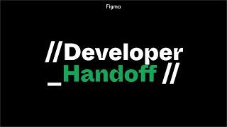 Figma tutorial: Handoff seamlessly to developers [8 of 8]