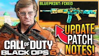 Black Ops 6: SURPRISE GAMEPLAY UPDATE PATCH NOTES! Server Updates, New Content, & More! (BO6 Update)