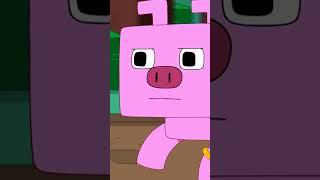 Finn: “I Am Steve” ️ | Adventure Time | @cartoonnetworkuk  #shorts #minecraft #minecraftshorts