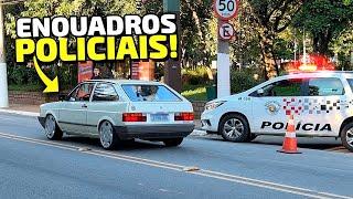 ENQUADROS E FUGAS DA POLÍCIA ‍️