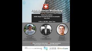 EOSIO Swiss Workshop | Webinar | June 23rd 2020