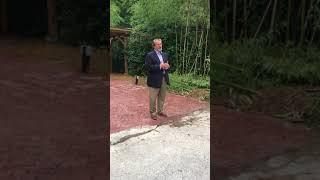 Ron Morgan of Becker Morgan Group spoke at the Opening of the New Salisbury Zoo Conservation Center