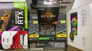 AMD Ryzen 5 5600X msi B550M PRO VDH WIFI VENGEANCE LPX GAMMAXX LE500 RTX3060 Gaming PC Build