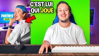 MIGON a JOUÉ à ma PLACE en LIVE ! (ils sont choqué de mon niveau)