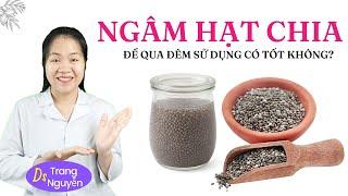 Bí Quyết Ngâm Hạt Chia Qua Đêm – Đủ Độ Nở, Giữ Trọn Dinh Dưỡng!