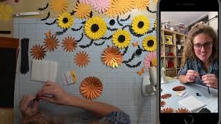 DIY Mini Sunflowers | Paper Flower Tutorial | Instagram LIVE