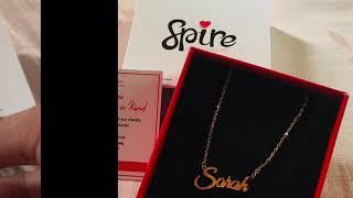 I got my spire jewelry!  Very Nice 