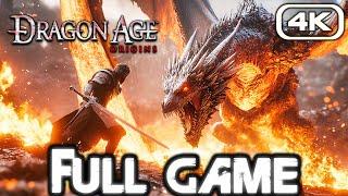 DRAGON AGE ORIGINS Gameplay Walkthrough FULL GAME (4K 60FPS) No Commentary