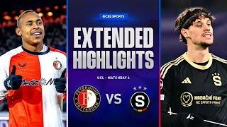 Feyenoord vs. Sparta Praha: Extended Highlights | UCL League Phase MD 6 | CBS Sports Golazo