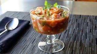 Mexican-Style Shrimp Cocktail - How to Make a Mexican-Style Seafood Cocktail