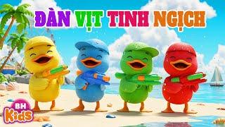 CHÚ VỊT CON - Nhạc Thiếu Nhi Remix Sôi Động |Vịt Con Chơi Nghịch Nước Vui Nhộn Cho Bé Ăn Ngon