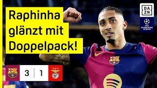 FC Barcelona - Benfica SL | UEFA Champions League | DAZN Highlights