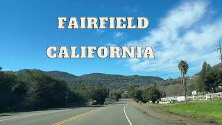 DRIVE TOUR of the Most Beautiful Place in Fairfield California | Magical Nature & Breathtaking Views