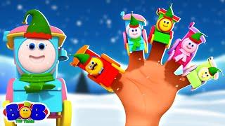 Christmas Finger Family + More Nursery Rhymes & Kids Songs