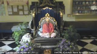 LIVE Broadcast - ISKCON Alachua Hare Krishna Temple