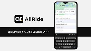 AllRide Delivery Customer App