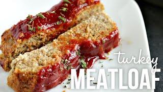 Easy and Quick Turkey Meatloaf!! Homemade Moist Meatloaf Recipe