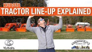 A QUICK EXPLANATION OF KUBOTA'S TRACTOR LINE-UP