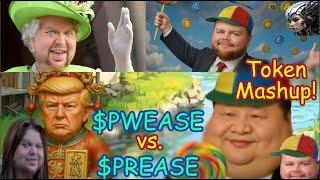 007 - $PWEASE vs. $PREASE - meme coin mashup! $pwease $prease #crypto #memecrypto