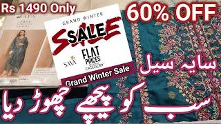 Saya Grand Winter Sale 60% OFF || Saya Winter Sale 2024