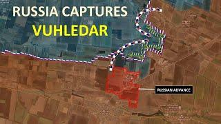 Russian Forces Completely Captured Vuhledar l Russian Advance Towards Novosedove