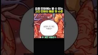 요즘 만화에는 볼 수 없는 고전 만화의 매운 맛 수준