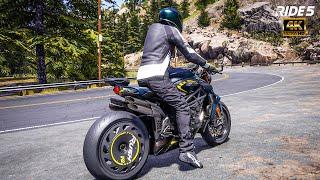 MV Agusta Rush 1000 POV Canyon Mountain Ride - RIDE 5