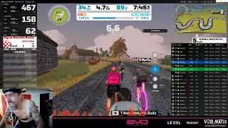 Zwift STAGE 4: RACE SCOTLAND - CITY AND THE SGURR 3/2 05:10 City and the Sgurr   1 Laps   9 km