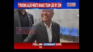 Meghalaya Dy CM Prestone Tynsong back in office after surgery