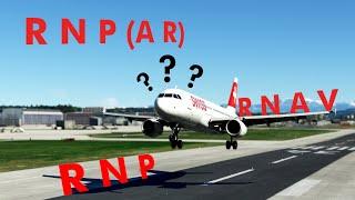 RNAV, RNP & RNP(AR) Anflüge?  - So fliegt man sie!