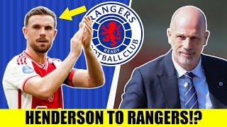 Jordan Henderson To Rangers As Odds Slashed!