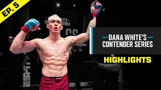 The MUST SEE HIGHLIGHTS From Dana White's Contender Series! 