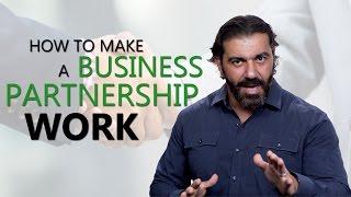 How To Make A Business Partnership Work