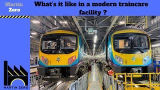 A look around the TransPennine/Siemens Traincare facility in Manchester