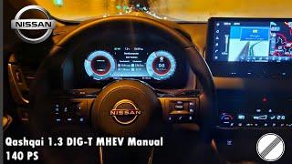 2024 Nissan Qashqai 1.3 DIG-T MHEV Manual 140 PS NIGHTPOV DRIVE KARLSRUHE (60 FPS)