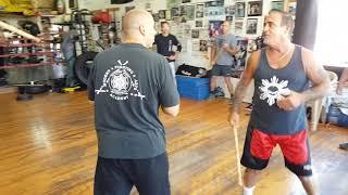 Basic Long Range tactics - FMA, Kali, Arnis, Escrima, MFA METHOD, Guru Andrew "Tattoo" Filardo