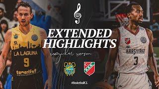 La Laguna Tenerife v Karsiyaka | Full Game Highlights | #BasketballCL 2024-25