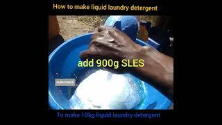 DIY Detergent - How To Make Your Own Laundry Soap