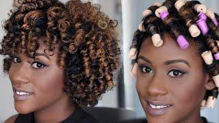 Perm Rod Set Tutorial for Natural Hair | iknowlee