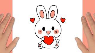 Comment dessiner lapin - lapin mignon