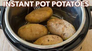 Instant Pot Baked Potatoes - So Easy! #shorts