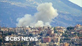 Israel launches strikes targeting Hezbollah in Lebanon