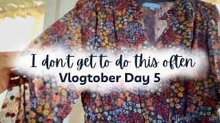 TREATING MYSELF TODAY - VLOGTOBER 2024 DAY 5